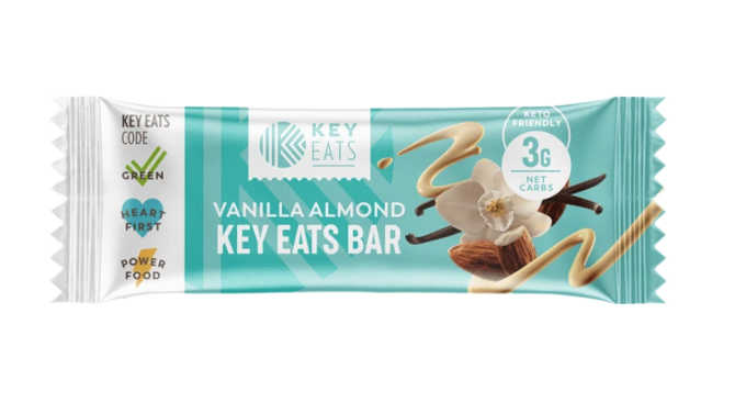 key eats vanilla keto bar